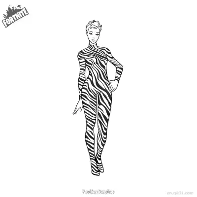 Free printable Fashion Banshee 01 Coloring Page - Free PDF Printable Fortnite Coloring Sheets coloring page